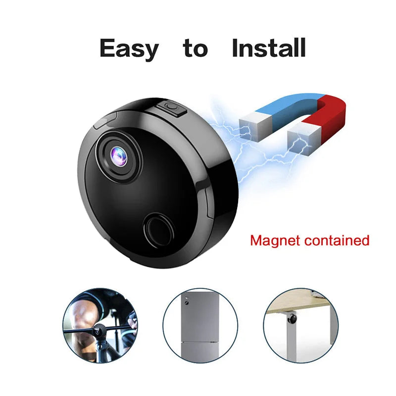 1080P HD Mini Camera Night Vision Remote Monitoring Security Surveillance